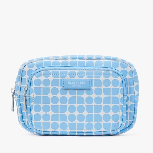 Kate Spade Noel Jacquard Belt Bag
Astral Blue 
NWT Waist
Bags & Fanny Packs - Picture 2 of 16